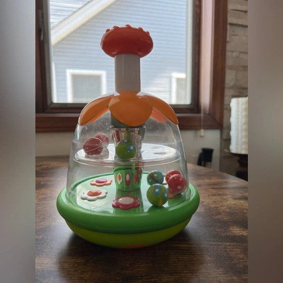 BUNDLE: Chicco Daisy Ball Spinner + infantino fox teether toy. - Picture 7 of 15